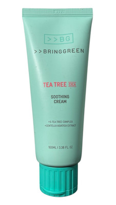 BringGreen Tea Tree Cica Soothing Cream - Korean Skin Care - 100 ml - Exp 08/27