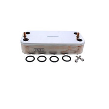 Ideal Logic/Independent/iMini/Isar 30 DHW Plate Heat Exchanger & O'Rings 175418