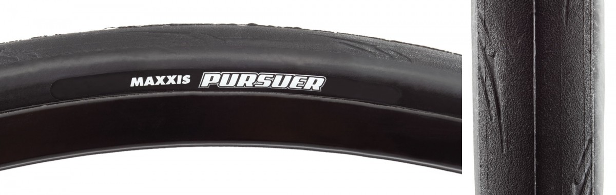 Maxxis Pursuer Road Tire 700x28 Black Tubeless