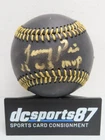 Jeremy Pena Inscription 22 WS MVP Signed Auto Black Gold Baseball Fanatics COA