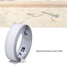 Self Adhesive Tape Measure Left to Right Metal Accurate Measurement Tool 72in