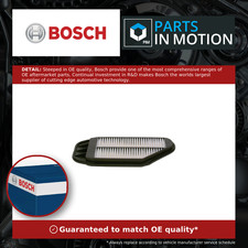 Air Filter fits CHEVROLET SPARK M300 1.0 10 to 19 LMT Bosch 42390126 96827723