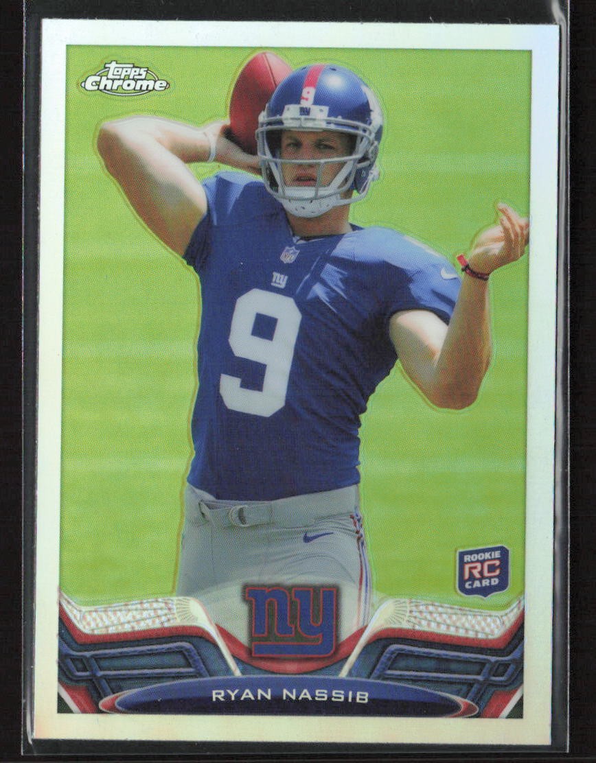 Ryan Nassib Topps Chrome #41 Refractors