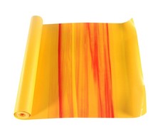 Vinyl Repair Patch For Inflatable Bounce House 12x60in Orange Marble PVC Vinyl