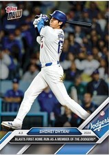Shohei Ohtani 2024 MLB Topps Now Dodgers First Home Run Shohei OHTANI Card #36