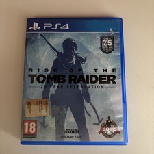 RISE OF THE TOMB RAIDER 20 YEAR CELEBRATION PLAYSTATION 4 PS4  Q403