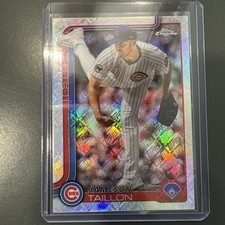2025 Topps Chrome Logofractor Edition - Jameson Taillon #33 Chicago Cubs