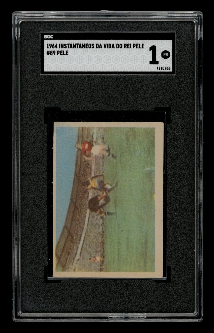 1964 Instantaneos Da Vida Do Rei Pele Set-Break # 89 Pele SGC 1 PR view 1