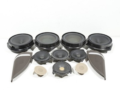 12-15 MERCEDES ML350 W166 FRONT REAR LEFT RIGHT AUDIO SOUND SPEAKER SET 12 OEM