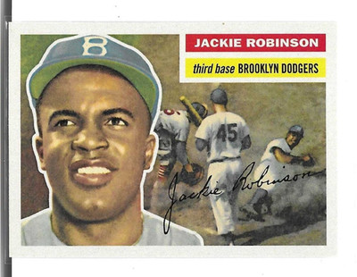 2016 Topps Baseball Berger's Best #BB-5 Jackie Robinson Brooklyn Dodgers HOF