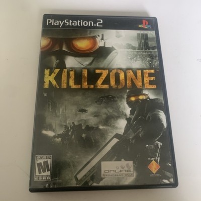 Killzone (Sony PlayStation 2, 2004) Complete Manual Black Label ps2 Excellent!