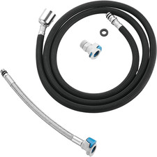 Pull down Kitchen Faucet Hose Replacement M15 1MM X G1/2, 360 Rotatable with Qu