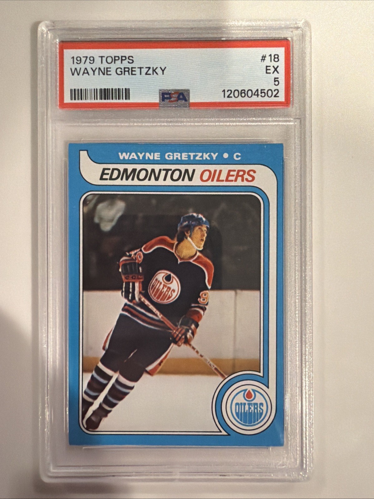1979-80 Topps - Wayne Gretzky #18 (RC) PSA 5, Won’t Find Nicer 5!! See Photos