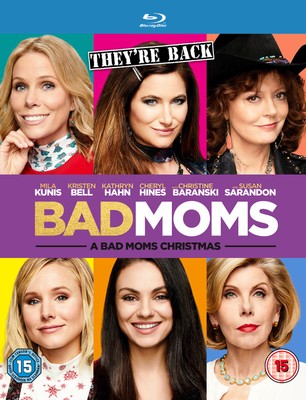 A Bad Moms Christmas (Blu-ray) Cheryl Hines David Walton Mila Kunis (UK IMPORT)