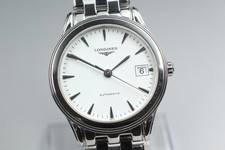 Longines Flagship L4.774.4 White Dial Date Automatic Men's Watch [ Box Damaged ]