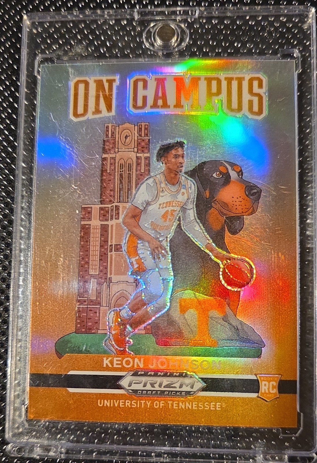 2021-22 Panini Prizm Draft Picks - On Campus Keon Johnson #4 (RC)