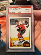 1987 O Pee Chee Rick Tocchet PSA 10 Rookie Card