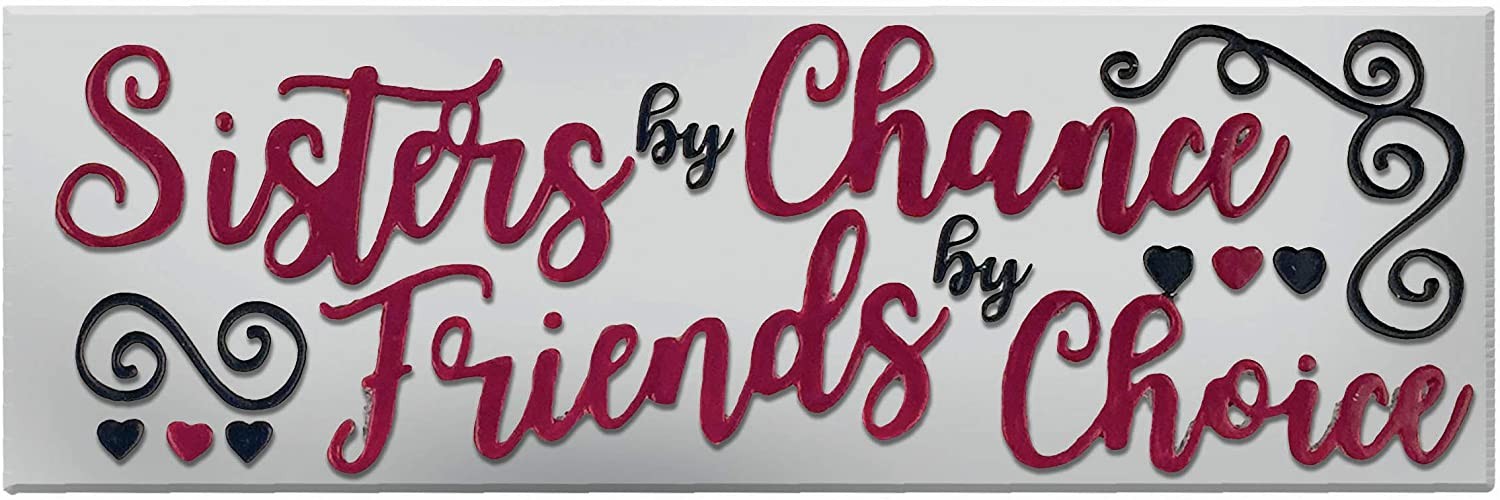 Декоративный знак Spoontiques Сестры по случайности друзья по выбору 775 2990₽