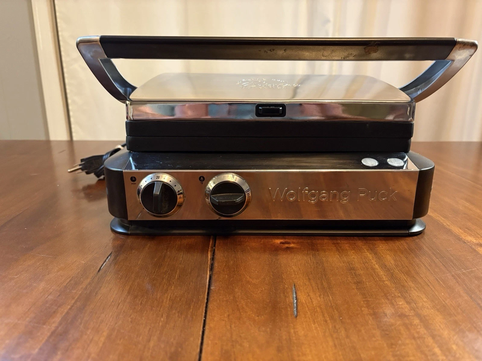 Wolfgang Puck Bistro Collection Panini Press Contact Grill Stainless Steel Works
Opens in a new wind
