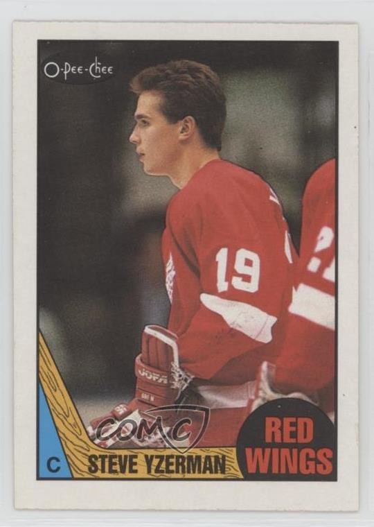 1987-88 O-Pee-Chee Steve Yzerman #56 HOF