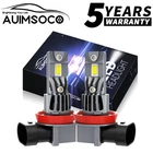For 2016-2020 Honda Civic 6500K White LED Headlight Light Bulbs H11 Low Beam Kit