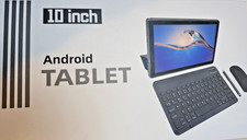 10  Android Tablet w/ Bluetooth Keyboard, Sty...