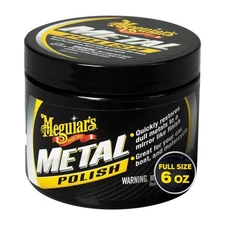 Meguiars G211606 Metal Polish Finish Restoration For Car & Auto Detailing 6oz
