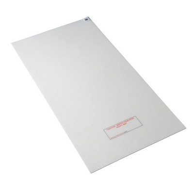 CONDOR 6GRD1 Tacky Mat,White, 36 x 45 In,PK4 6GRD1