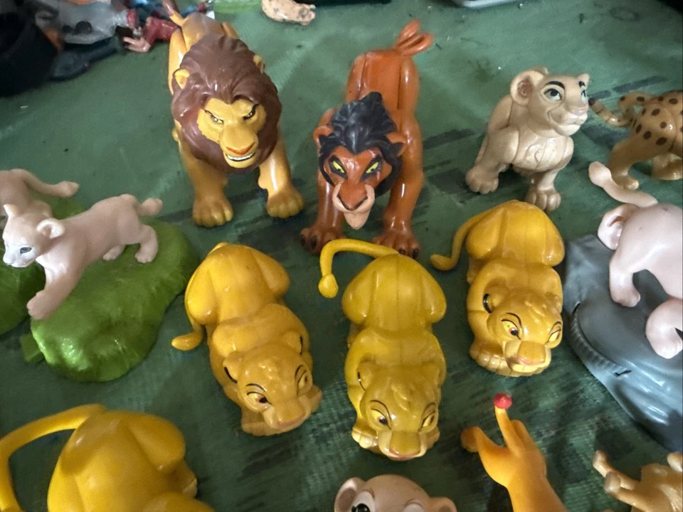 Lote de figuras vintage del Rey León de Disney Foto 4 de 4