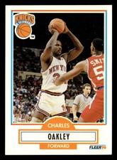 1990-91 Fleer - Charles Oakley #128