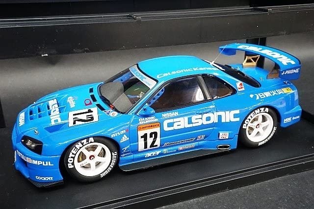Autoart 1/18 Nissan Skyline Calsonic Gtr (R34) Jgtc 2001#12 80176