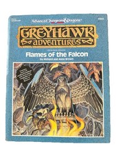 AD&D2, Flames of the Falcon, Greyhawk Adventures, WGA3, englisch, TSR, sehr gut
