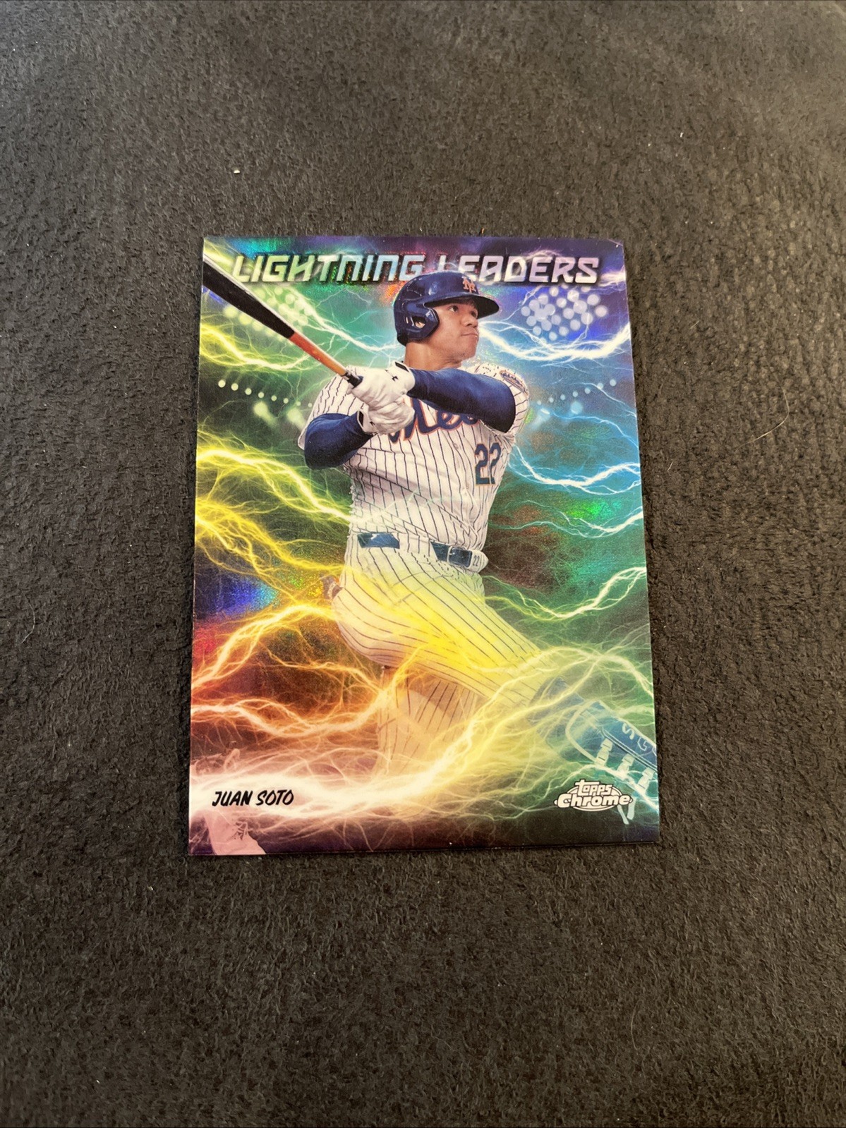 2025 Topps Chrome - Lightning Leaders Juan Soto #LL-8