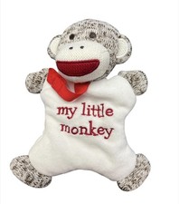My Little Monkey Baby Pacifier Holder Lovey Security Blanket