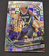 2025 Panini Prizm WNBA #141 Aziaha James Pandora Prizm RC Dallas Wings