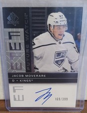 2022-23 SP Authentic Hockey Jacob Moverare RC ‘02-03 Retro Auto Future Watch/399