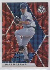 2021 Panini Mosaic Reactive Red Mosaic Prizm Mike Mussina #41 HOF 0pm