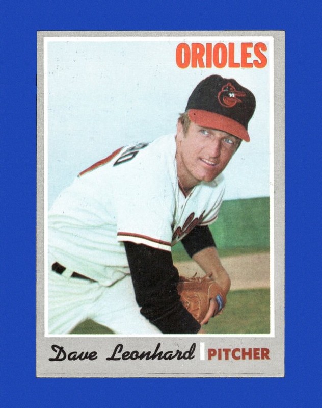 1970 Topps Set-Break #674 Dave Leonhard EX-EXMINT *GMCARDS*