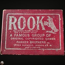 Vintage Rook Card Game Parker Brothers London Edition Made in