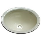 American Motorhome RV Bathroom Sink, 10"x13" Cream 16156PPA