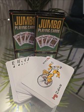 Jumbo Playing Cards Deck Extra Large Cards Playing Card Pack of 52 size 8.5x12cm