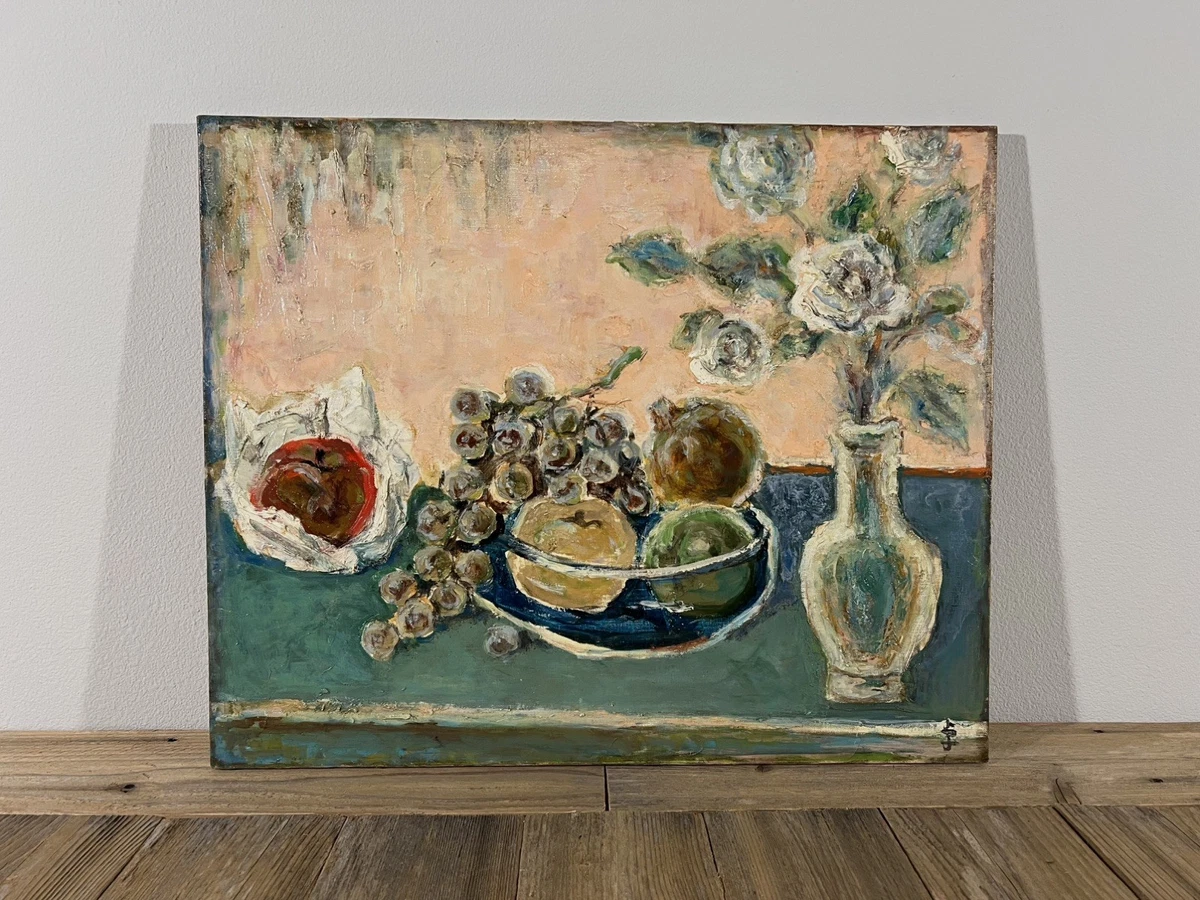 油画艺术装饰静物艺术绘画| eBay