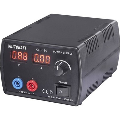 VOLTCRAFT CSP-180 Labornetzgerät, einstellbar Gleichspannung 0 - 30 V/DC 1 A
