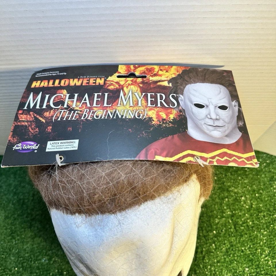 Michael Myers Halloween The Beginning Adult Latex Mask costume accessory - Image 4 of 4