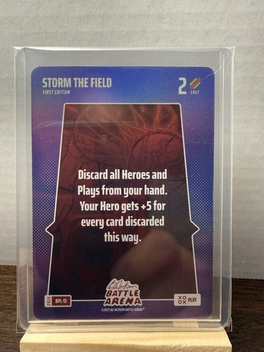 Bo Jackson Battle Arena - Bonus Play Storm The Field Foil SSP #BPL-13 Griffey