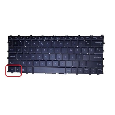 Laptop Backlit Keyboard For MSI Summit E13 Flip Evo-A12M A12MT English US Black