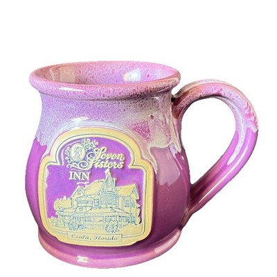 Deneen Pottery Hand Thrown Coffee Mug Seven Sisters Inn Ocala Florida