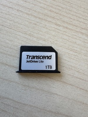 Transcend 1TB JetDrive Lite 330 Speichererweiterung MacBook Pro 14'' & 16'' 
