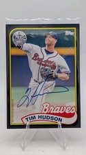2024 Topps - 1989 Topps Baseball Autographs Tim Hudson #89BA2-THU Black /199