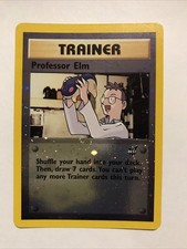 Professor Elm #3 Best of Game 3/9 Promo - Reverse Holo Card